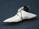 TOKO-BEADS PB016-17 Shark Tooth (Maco Shark with wire LL) 39mm PB016-17 サメの歯（アオザメ ワイヤー付 LL） 39mm Asian bead & African bead  Handmade,Lampeork,bead,asia,india,ethnic,parts,accessory,beads とんぼ玉,ビーズ,トンボ玉,アジア,インド,エスニック,手作り,パーツ,アクセサリー