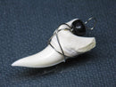 TOKO-BEADS PB016-23 Shark Tooth (Maco Shark with wire LL) 33mm PB016-23 サメの歯（アオザメ ワイヤー付 LL） 33mm Asian bead & African bead  Handmade,Lampeork,bead,asia,india,ethnic,parts,accessory,beads とんぼ玉,ビーズ,トンボ玉,アジア,インド,エスニック,手作り,パーツ,アクセサリー