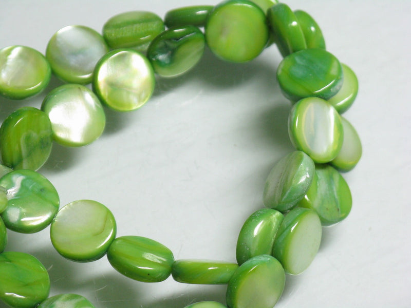 TOKO-BEADS PB019-02N Shell bead (strand) 11mm PB019-02N コイン型シェルビーズ（連） 11mm Asian bead & African bead  Handmade,Lampeork,bead,asia,india,ethnic,parts,accessory,beads とんぼ玉,ビーズ,トンボ玉,アジア,インド,エスニック,手作り,パーツ,アクセサリー