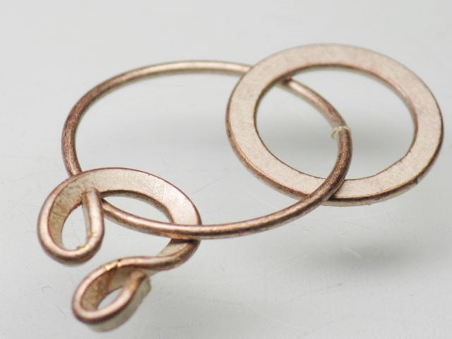 TOKO-BEADS PG001-01 End Parts (Pink Gold) 26mm PG001-01 エンドパーツ（ピンクゴールド） 26mm Asian bead & African bead  Handmade,Lampeork,bead,asia,india,ethnic,parts,accessory,beads とんぼ玉,ビーズ,トンボ玉,アジア,インド,エスニック,手作り,パーツ,アクセサリー