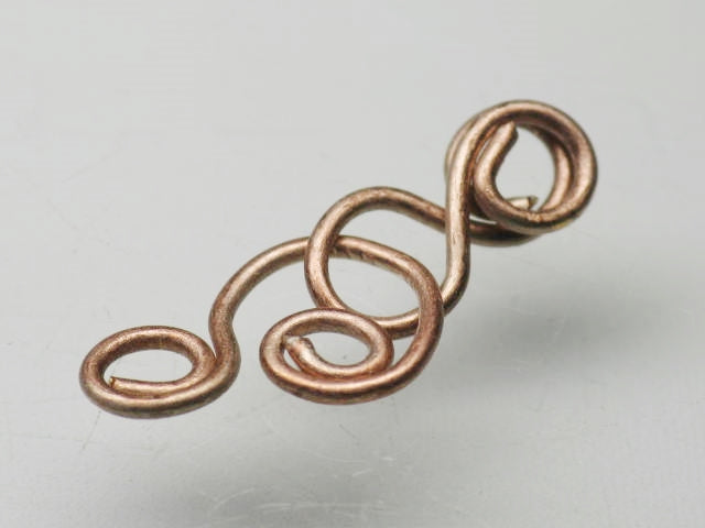 TOKO-BEADS PG001-03 End Parts (Pink Gold) 40mm PG001-03 エンドパーツ（ピンクゴールド） 40mm Asian bead & African bead  Handmade,Lampeork,bead,asia,india,ethnic,parts,accessory,beads とんぼ玉,ビーズ,トンボ玉,アジア,インド,エスニック,手作り,パーツ,アクセサリー