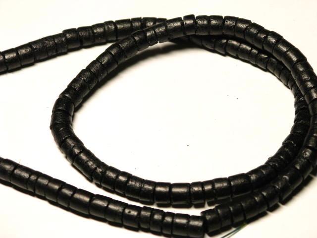 | TOKO-BEADS |PW001-09 ココナッツビーズ（連） 5.5mmとんぼ玉,ビーズ,トンボ玉,アジア,インド,エスニック,手作り,パーツ,アクセサリー