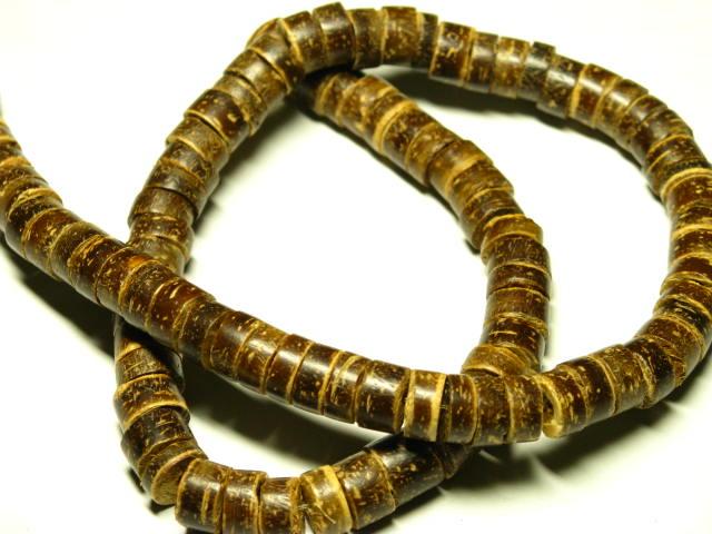 TOKO-BEADS PW001-10 Palm wood bead (strand) 8mm PW001-10 ココナッツビーズ（連） 8mm Asian bead & African bead  Handmade,Lampeork,bead,asia,india,ethnic,parts,accessory,beads とんぼ玉,ビーズ,トンボ玉,アジア,インド,エスニック,手作り,パーツ,アクセサリー