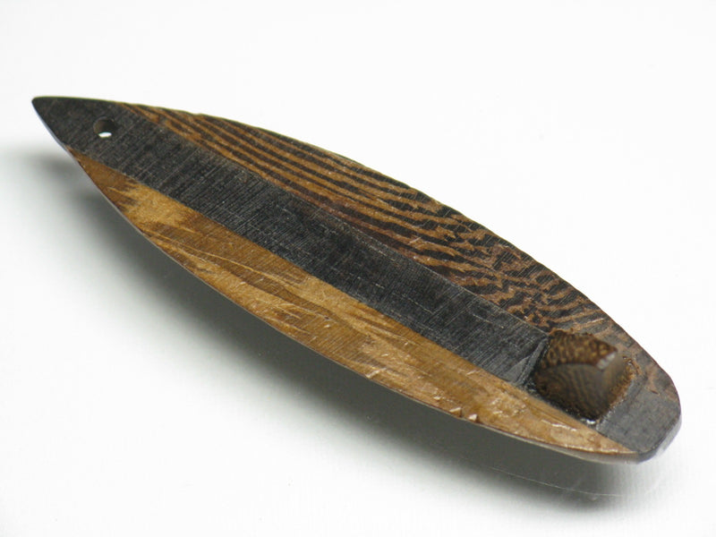 TOKO-BEADS PW002-41 Palm wood Charm 49mm PW002-41 ココナッツチャーム（ボード） 49mm Asian bead & African bead  Handmade,Lampeork,bead,asia,india,ethnic,parts,accessory,beads とんぼ玉,ビーズ,トンボ玉,アジア,インド,エスニック,手作り,パーツ,アクセサリー