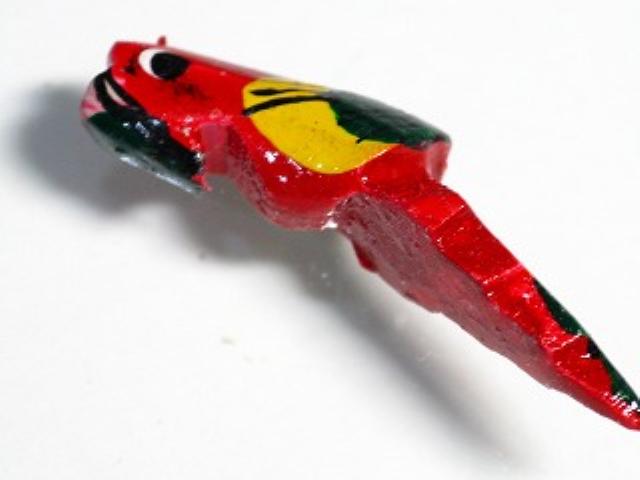 TOKO-BEADS PW002-73 Wooden Charm 36~40mm PW002-73 ウッドチャーム（オウム） 36~40mm Asian bead & African bead  Handmade,Lampeork,bead,asia,india,ethnic,parts,accessory,beads とんぼ玉,ビーズ,トンボ玉,アジア,インド,エスニック,手作り,パーツ,アクセサリー