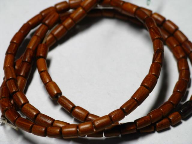 | TOKO-BEADS |PW002N-08 ウッドビーズ（連） 3.5mmとんぼ玉,ビーズ,トンボ玉,アジア,インド,エスニック,手作り,パーツ,アクセサリー