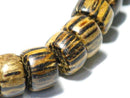 TOKO-BEADS PW002-10N Palm wood bead (strand) 9mm PW002-10N ココナッツビーズ（連） 9mm Asian bead & African bead  Handmade,Lampeork,bead,asia,india,ethnic,parts,accessory,beads とんぼ玉,ビーズ,トンボ玉,アジア,インド,エスニック,手作り,パーツ,アクセサリー