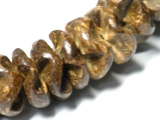 TOKO-BEADS PW002N-18 Palm wood bead (strand) 10mm PW002N-18 ココナッツビーズ（連） 10mm Asian bead & African bead  Handmade,Lampeork,bead,asia,india,ethnic,parts,accessory,beads とんぼ玉,ビーズ,トンボ玉,アジア,インド,エスニック,手作り,パーツ,アクセサリー