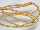 TOKO-BEADS PW003-11 Palm wood bead (strand) 2mm PW003-11 ココナッツビーズ（連） 2mm Asian bead & African bead  Handmade,Lampeork,bead,asia,india,ethnic,parts,accessory,beads とんぼ玉,ビーズ,トンボ玉,アジア,インド,エスニック,手作り,パーツ,アクセサリー