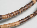TOKO-BEADS PW003-23 Palm wood bead (strand) 2.5mm PW003-23 ココナッツビーズ（連） 2.5mm Asian bead & African bead  Handmade,Lampeork,bead,asia,india,ethnic,parts,accessory,beads とんぼ玉,ビーズ,トンボ玉,アジア,インド,エスニック,手作り,パーツ,アクセサリー