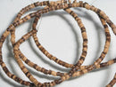 TOKO-BEADS PW003-23 Palm wood bead (strand) 2.5mm PW003-23 ココナッツビーズ（連） 2.5mm Asian bead & African bead  Handmade,Lampeork,bead,asia,india,ethnic,parts,accessory,beads とんぼ玉,ビーズ,トンボ玉,アジア,インド,エスニック,手作り,パーツ,アクセサリー