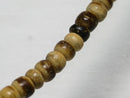 TOKO-BEADS PW003-04N Palm wood bead (strand) 3.5mm PW003-04N ココナッツビーズ（連） 3.5mm Asian bead & African bead  Handmade,Lampeork,bead,asia,india,ethnic,parts,accessory,beads とんぼ玉,ビーズ,トンボ玉,アジア,インド,エスニック,手作り,パーツ,アクセサリー