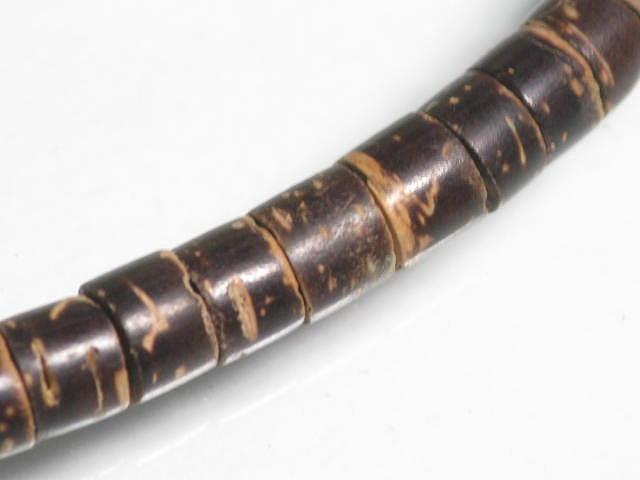 TOKO-BEADS PW004-06N Palm wood bead (strand) 5.5mm PW004-06N ココナッツビーズ（連） 5.5mm Asian bead & African bead  Handmade,Lampeork,bead,asia,india,ethnic,parts,accessory,beads とんぼ玉,ビーズ,トンボ玉,アジア,インド,エスニック,手作り,パーツ,アクセサリー