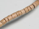 TOKO-BEADS PW004-14N Palm wood bead (strand) 3mm PW004-14N ココナッツビーズ（連） 3mm Asian bead & African bead  Handmade,Lampeork,bead,asia,india,ethnic,parts,accessory,beads とんぼ玉,ビーズ,トンボ玉,アジア,インド,エスニック,手作り,パーツ,アクセサリー