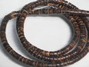 TOKO-BEADS PW004-15N Palm wood bead (strand) 5~6mm PW004-15N ココナッツビーズ（連） 5~6mm Asian bead & African bead  Handmade,Lampeork,bead,asia,india,ethnic,parts,accessory,beads とんぼ玉,ビーズ,トンボ玉,アジア,インド,エスニック,手作り,パーツ,アクセサリー