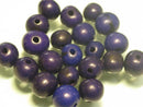 TOKO-BEADS PW101-16 Acai bead (10g) 7~10mm PW101-16 アサイービーズ（10g） 7~10mm Asian bead & African bead  Handmade,Lampeork,bead,asia,india,ethnic,parts,accessory,beads とんぼ玉,ビーズ,トンボ玉,アジア,インド,エスニック,手作り,パーツ,アクセサリー