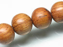 TOKO-BEADS PW301-06N Wooden bead (strand) 10mm PW301-06N ウッドビーズ（連） 10mm Asian bead & African bead  Handmade,Lampeork,bead,asia,india,ethnic,parts,accessory,beads とんぼ玉,ビーズ,トンボ玉,アジア,インド,エスニック,手作り,パーツ,アクセサリー