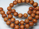 TOKO-BEADS PW301-06N Wooden bead (strand) 10mm PW301-06N ウッドビーズ（連） 10mm Asian bead & African bead  Handmade,Lampeork,bead,asia,india,ethnic,parts,accessory,beads とんぼ玉,ビーズ,トンボ玉,アジア,インド,エスニック,手作り,パーツ,アクセサリー