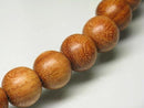 TOKO-BEADS PW301-08N Wooden bead (strand) 15.5mm PW301-08N ウッドビーズ（連） 15.5mm Asian bead & African bead  Handmade,Lampeork,bead,asia,india,ethnic,parts,accessory,beads とんぼ玉,ビーズ,トンボ玉,アジア,インド,エスニック,手作り,パーツ,アクセサリー