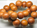 TOKO-BEADS PW301-09N Wooden bead (strand) 20mm PW301-09N ウッドビーズ（連） 20mm Asian bead & African bead  Handmade,Lampeork,bead,asia,india,ethnic,parts,accessory,beads とんぼ玉,ビーズ,トンボ玉,アジア,インド,エスニック,手作り,パーツ,アクセサリー
