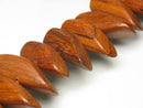 TOKO-BEADS PW301-11N Wooden bead (strand) 32mm PW301-11N ウッドビーズ（連） 32mm Asian bead & African bead  Handmade,Lampeork,bead,asia,india,ethnic,parts,accessory,beads とんぼ玉,ビーズ,トンボ玉,アジア,インド,エスニック,手作り,パーツ,アクセサリー