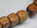 TOKO-BEADS PW301-13N Wooden bead (strand) 10mm PW301-13N ウッドビーズ（連） 10mm Asian bead & African bead  Handmade,Lampeork,bead,asia,india,ethnic,parts,accessory,beads とんぼ玉,ビーズ,トンボ玉,アジア,インド,エスニック,手作り,パーツ,アクセサリー