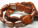 TOKO-BEADS PW301-17N Wooden bead (strand) 18mm PW301-17N ウッドビーズ（連） 18mm Asian bead & African bead  Handmade,Lampeork,bead,asia,india,ethnic,parts,accessory,beads とんぼ玉,ビーズ,トンボ玉,アジア,インド,エスニック,手作り,パーツ,アクセサリー
