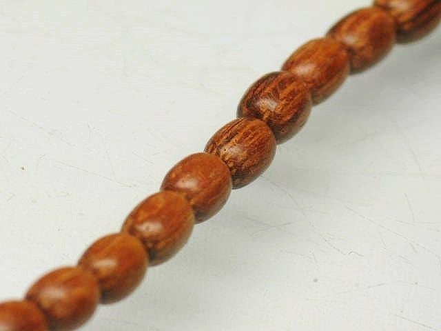 TOKO-BEADS PW301N-25 Wooden bead (strand) 4mm PW301N-25 ウッドビーズ（連） 4mm Asian bead & African bead  Handmade,Lampeork,bead,asia,india,ethnic,parts,accessory,beads とんぼ玉,ビーズ,トンボ玉,アジア,インド,エスニック,手作り,パーツ,アクセサリー