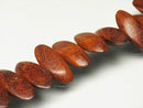 TOKO-BEADS PW301-32N Wooden bead (strand) 21mm PW301-32N ウッドビーズ（連） 21mm Asian bead & African bead  Handmade,Lampeork,bead,asia,india,ethnic,parts,accessory,beads とんぼ玉,ビーズ,トンボ玉,アジア,インド,エスニック,手作り,パーツ,アクセサリー