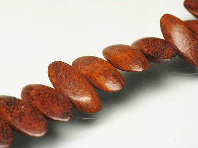 PW301N-32 Wooden bead (strand) 21mm