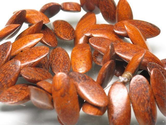 TOKO-BEADS PW301-32N Wooden bead (strand) 21mm PW301-32N ウッドビーズ（連） 21mm Asian bead & African bead  Handmade,Lampeork,bead,asia,india,ethnic,parts,accessory,beads とんぼ玉,ビーズ,トンボ玉,アジア,インド,エスニック,手作り,パーツ,アクセサリー
