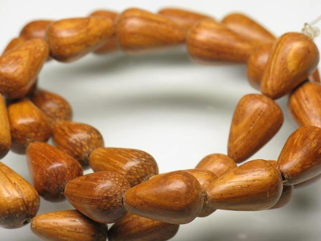 | TOKO-BEADS |PW301N-36 ウッドビーズ（連） 8~9mmとんぼ玉,ビーズ,トンボ玉,アジア,インド,エスニック,手作り,パーツ,アクセサリー