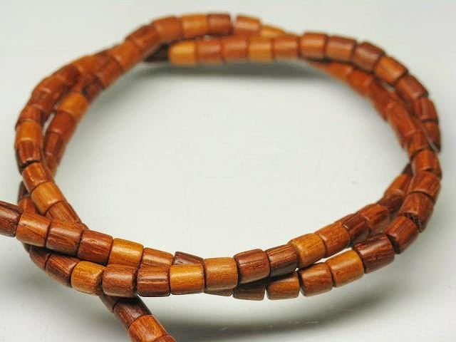 | TOKO-BEADS |PW301N-43 ウッドビーズ（連） 4.5mmとんぼ玉,ビーズ,トンボ玉,アジア,インド,エスニック,手作り,パーツ,アクセサリー