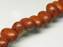 TOKO-BEADS PW301-50N Wooden bead (strand) 15mm PW301-50N ウッドビーズ（連） 15mm Asian bead & African bead  Handmade,Lampeork,bead,asia,india,ethnic,parts,accessory,beads とんぼ玉,ビーズ,トンボ玉,アジア,インド,エスニック,手作り,パーツ,アクセサリー