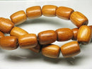 TOKO-BEADS PW301-52N Wooden bead (strand) 15mm PW301-52N ウッドビーズ（連） 15mm Asian bead & African bead  Handmade,Lampeork,bead,asia,india,ethnic,parts,accessory,beads とんぼ玉,ビーズ,トンボ玉,アジア,インド,エスニック,手作り,パーツ,アクセサリー