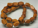 TOKO-BEADS PW301-57N Wooden bead (strand) 8mm PW301-57N ウッドビーズ（連） 8mm Asian bead & African bead  Handmade,Lampeork,bead,asia,india,ethnic,parts,accessory,beads とんぼ玉,ビーズ,トンボ玉,アジア,インド,エスニック,手作り,パーツ,アクセサリー
