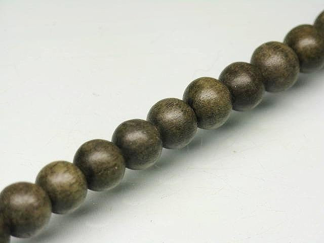 PW302N-03 Wooden beads (strand) 9mm