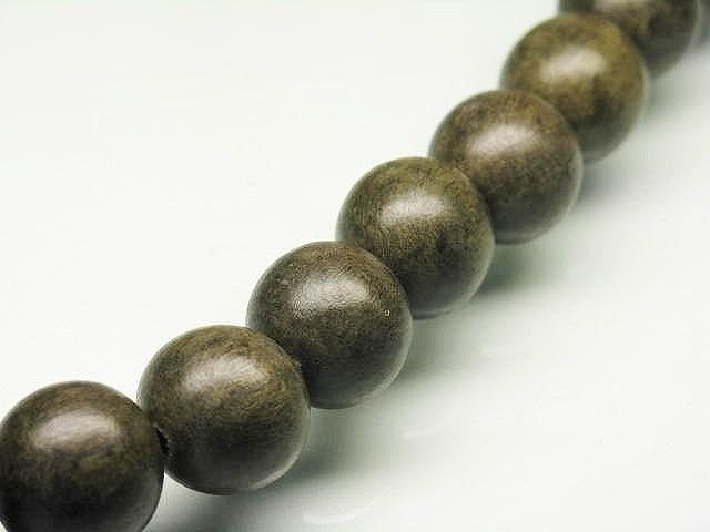 TOKO-BEADS PW302-06N Wooden bead (strand) 15mm PW302-06N ウッドビーズ（連） 15mm Asian bead & African bead  Handmade,Lampeork,bead,asia,india,ethnic,parts,accessory,beads とんぼ玉,ビーズ,トンボ玉,アジア,インド,エスニック,手作り,パーツ,アクセサリー
