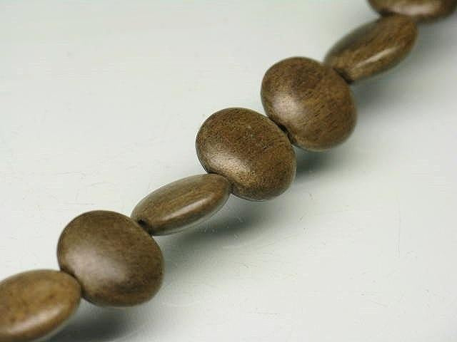 TOKO-BEADS PW302-12N Wooden bead (strand) 12mm PW302-12N ウッドビーズ（連） 12mm Asian bead & African bead  Handmade,Lampeork,bead,asia,india,ethnic,parts,accessory,beads とんぼ玉,ビーズ,トンボ玉,アジア,インド,エスニック,手作り,パーツ,アクセサリー