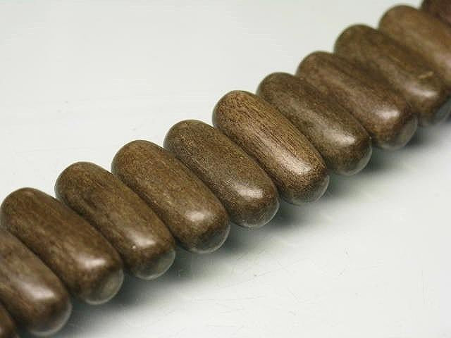 TOKO-BEADS PW302-15N Wooden bead (strand) 19.5mm PW302-15N ウッドビーズ（連） 19.5mm Asian bead & African bead  Handmade,Lampeork,bead,asia,india,ethnic,parts,accessory,beads とんぼ玉,ビーズ,トンボ玉,アジア,インド,エスニック,手作り,パーツ,アクセサリー