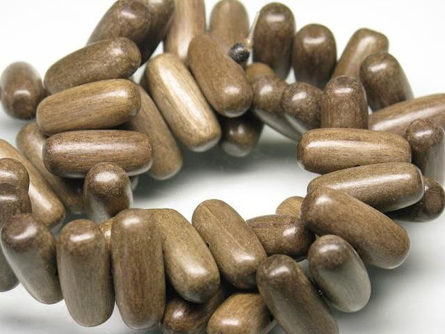 | TOKO-BEADS |PW302N-15 ウッドビーズ（連） 19.5mmとんぼ玉,ビーズ,トンボ玉,アジア,インド,エスニック,手作り,パーツ,アクセサリー