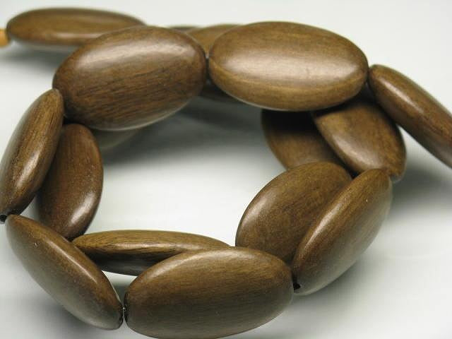 | TOKO-BEADS |PW302N-21 ウッドビーズ（連） 15mmとんぼ玉,ビーズ,トンボ玉,アジア,インド,エスニック,手作り,パーツ,アクセサリー