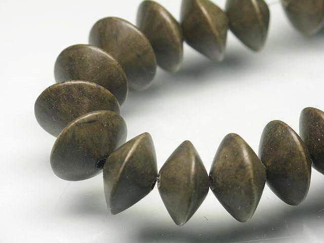 PW302N-24 Wooden beads (strand) 14~15mm