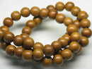 TOKO-BEADS PW303-03N Wooden bead (strand) 8mm PW303-03N ウッドビーズ（連） 8mm Asian bead & African bead  Handmade,Lampeork,bead,asia,india,ethnic,parts,accessory,beads とんぼ玉,ビーズ,トンボ玉,アジア,インド,エスニック,手作り,パーツ,アクセサリー