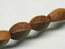 TOKO-BEADS PW303-07N Wooden bead (strand) 8mm PW303-07N ウッドビーズ（連） 8mm Asian bead & African bead  Handmade,Lampeork,bead,asia,india,ethnic,parts,accessory,beads とんぼ玉,ビーズ,トンボ玉,アジア,インド,エスニック,手作り,パーツ,アクセサリー