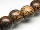 TOKO-BEADS PW305-06N Palm wood bead (strand) 20mm PW305-06N ココナッツビーズ（連） 20mm Asian bead & African bead  Handmade,Lampeork,bead,asia,india,ethnic,parts,accessory,beads とんぼ玉,ビーズ,トンボ玉,アジア,インド,エスニック,手作り,パーツ,アクセサリー