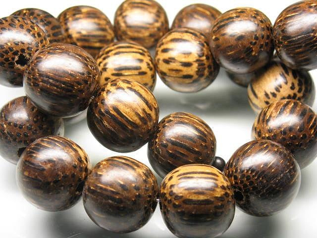 | TOKO-BEADS |PW305N-06 ココナッツビーズ（連） 20mmとんぼ玉,ビーズ,トンボ玉,アジア,インド,エスニック,手作り,パーツ,アクセサリー