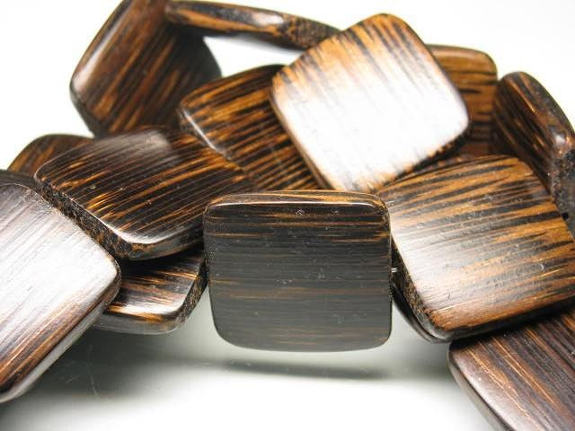 TOKO-BEADS PW305-15N Palm wood bead (strand) 25mm PW305-15N ココナッツビーズ（連） 25mm Asian bead & African bead  Handmade,Lampeork,bead,asia,india,ethnic,parts,accessory,beads とんぼ玉,ビーズ,トンボ玉,アジア,インド,エスニック,手作り,パーツ,アクセサリー