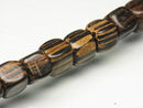 TOKO-BEADS PW305-27N Palm wood bead (strand) 8mm PW305-27N ココナッツビーズ（連） 8mm Asian bead & African bead  Handmade,Lampeork,bead,asia,india,ethnic,parts,accessory,beads とんぼ玉,ビーズ,トンボ玉,アジア,インド,エスニック,手作り,パーツ,アクセサリー