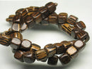 TOKO-BEADS PW305-27N Palm wood bead (strand) 8mm PW305-27N ココナッツビーズ（連） 8mm Asian bead & African bead  Handmade,Lampeork,bead,asia,india,ethnic,parts,accessory,beads とんぼ玉,ビーズ,トンボ玉,アジア,インド,エスニック,手作り,パーツ,アクセサリー